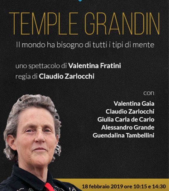 3 dicembre “Temple Grandin” in scena al teatro di Colleferro