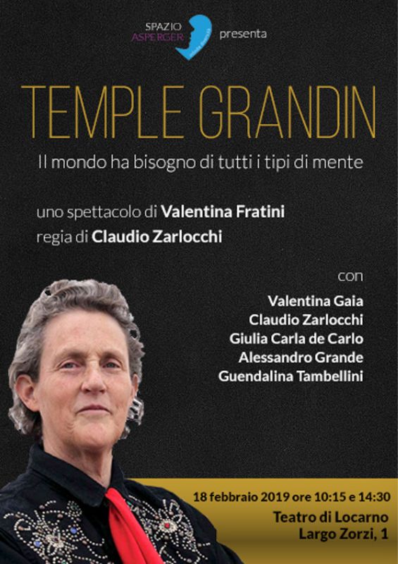 3 dicembre “Temple Grandin” in scena al teatro di Colleferro