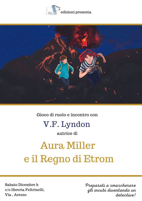 A fine novembre l’uscita di “Aura Miller e il Regno di Etrom”